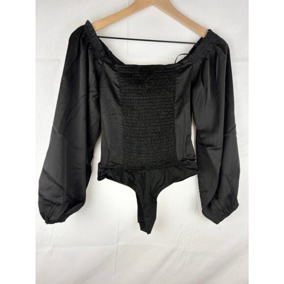NWOT ASTR The Label Black Bodysuit size S - Picture 3 of 5